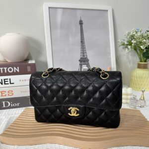 Chanel Classic Flap Bag Small GHW 95% New