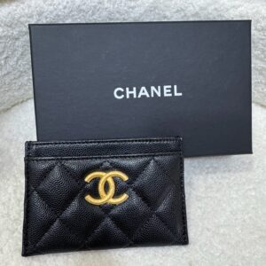 Chanel Big Logo Card Holder 95 New