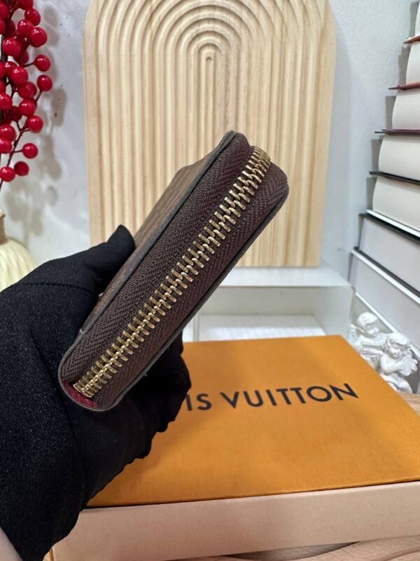 LV Monogram Zipped Long Wallet 90 New - Image 4
