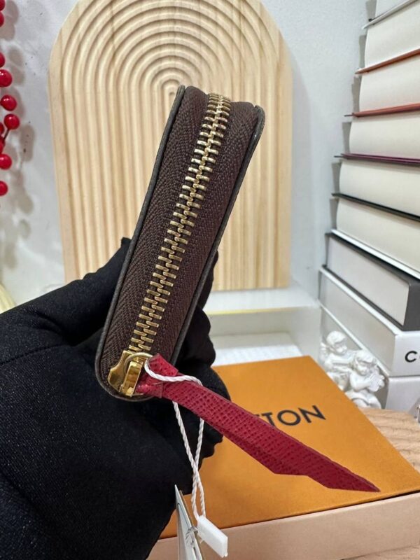 LV Monogram Zipped Long Wallet 90 New - Image 5