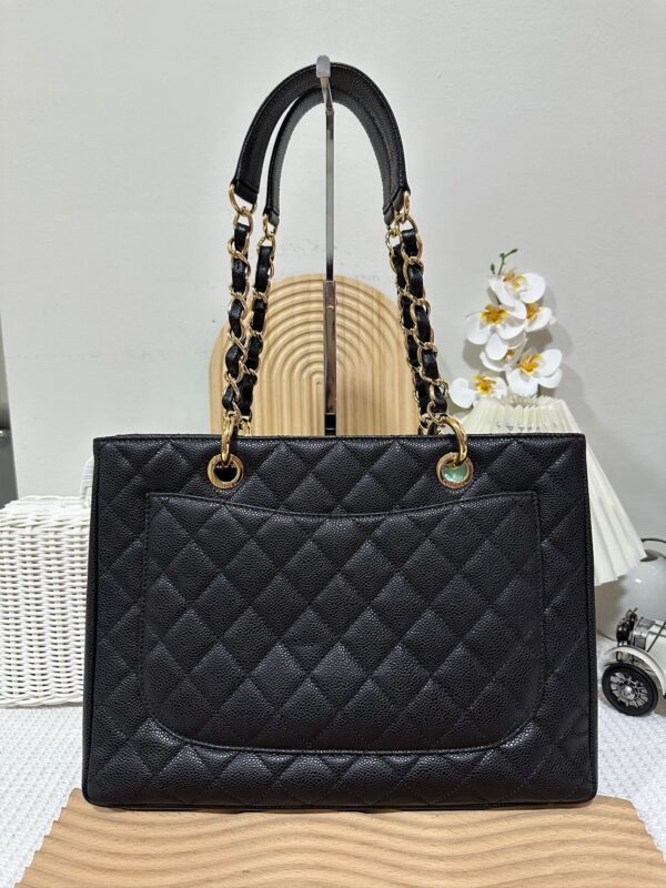 Chanel GST Black Caviar Tote 95 New - Image 3
