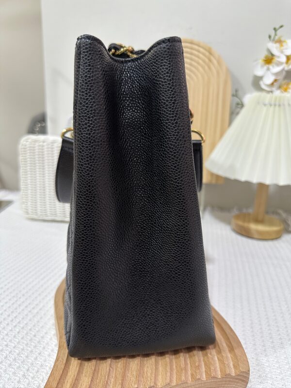 Chanel GST Black Caviar Tote 95 New - Image 5
