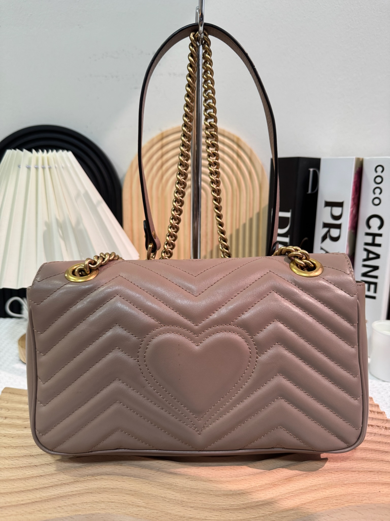 Gucci Marmont Medium Beige 94 New - Image 3