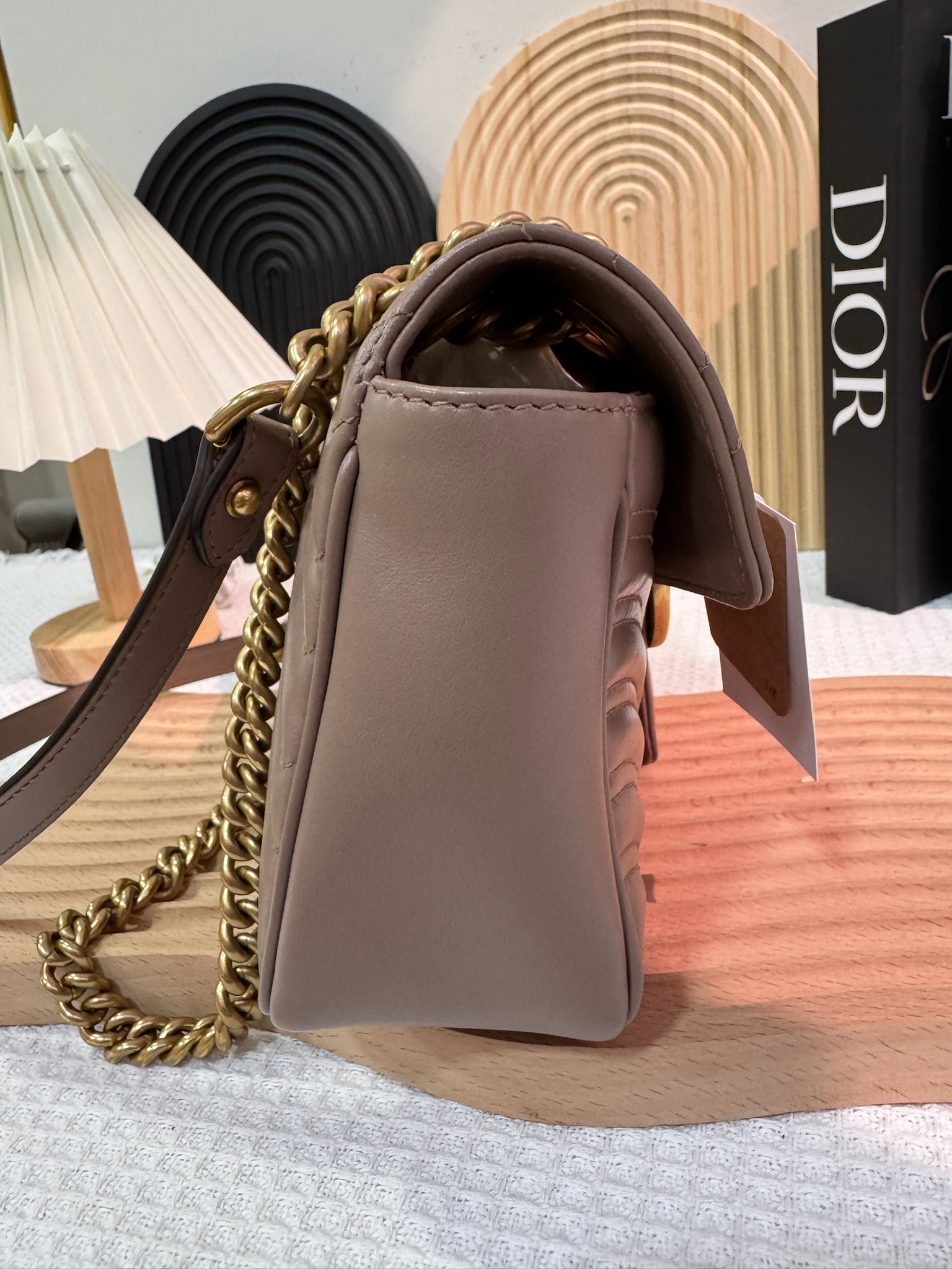 Gucci Marmont Medium Beige 94 New - Image 5