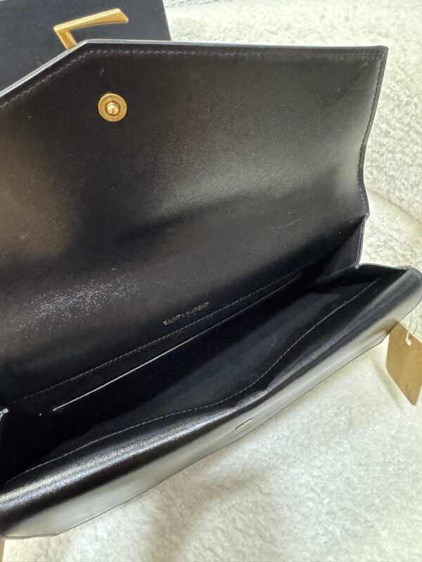 YSL Envelope Double Flap 95 New - Image 5