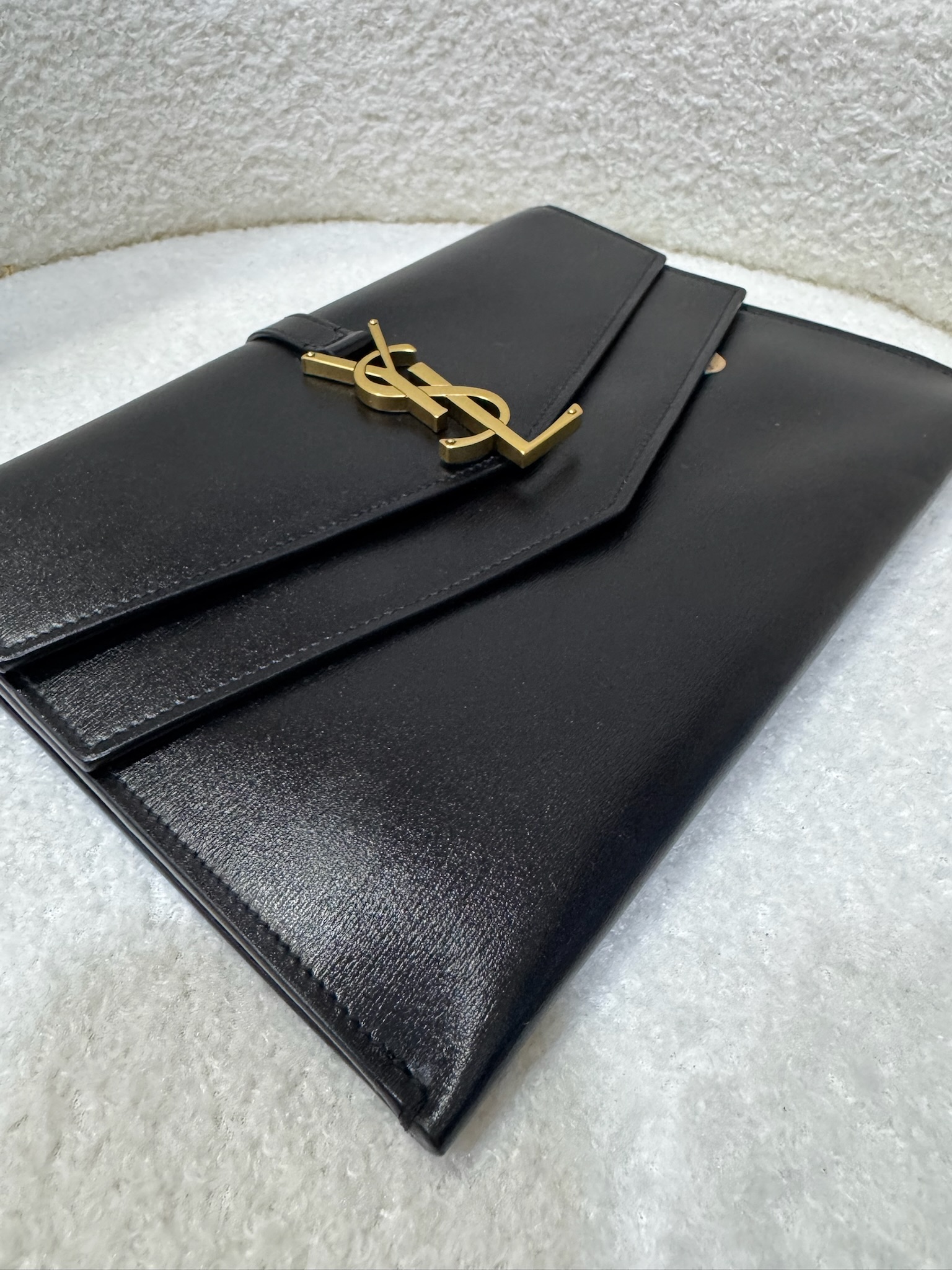 YSL Envelope Double Flap 95 New - Image 8
