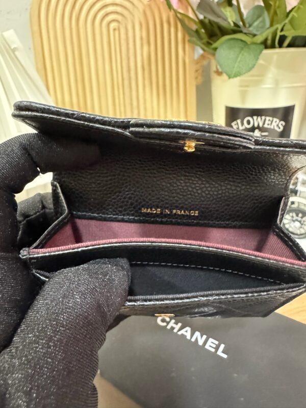 Chanel Flap Card Holder 95 New - Image 8