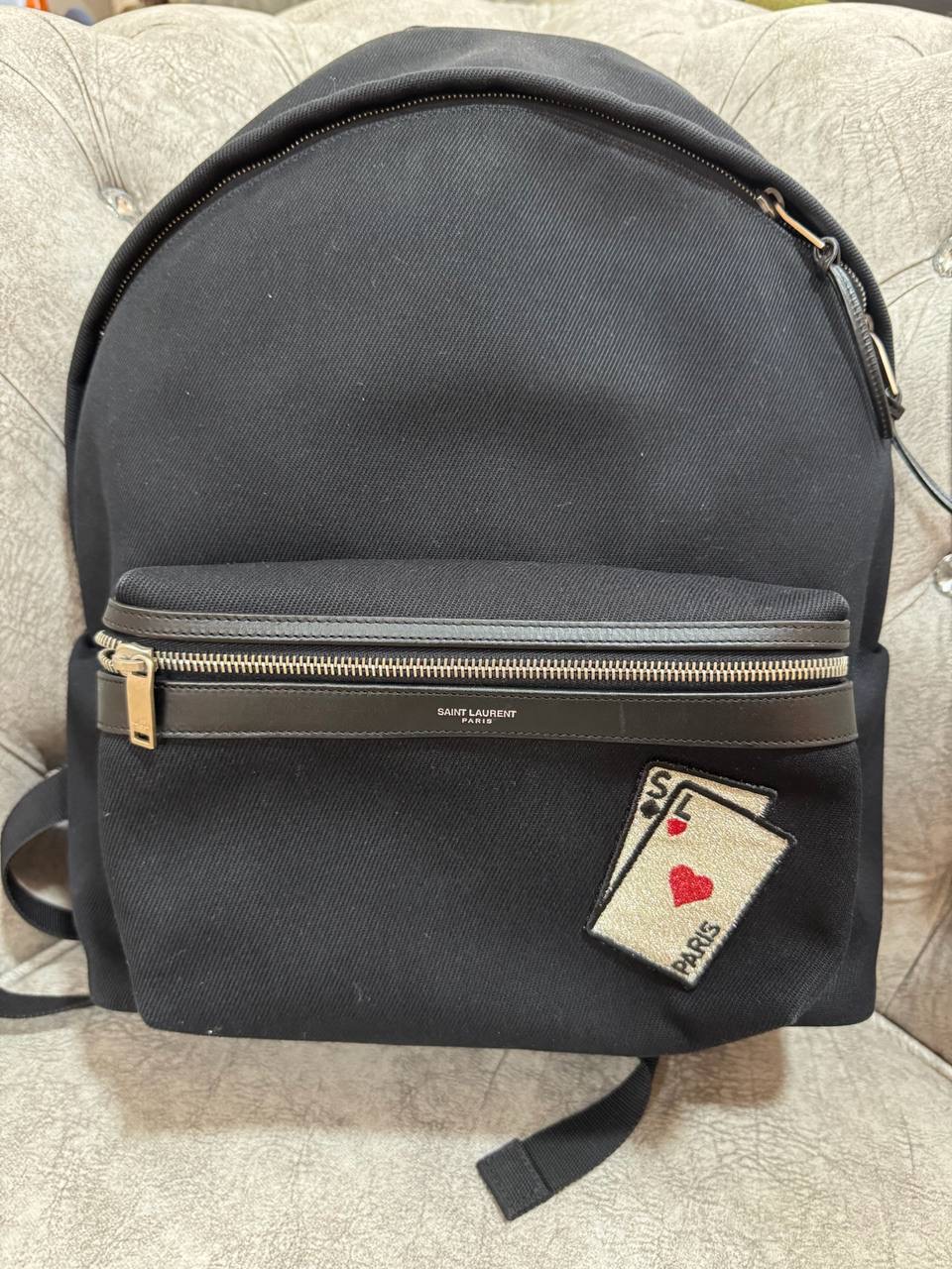YSL Casual Denim Backpack 95 New