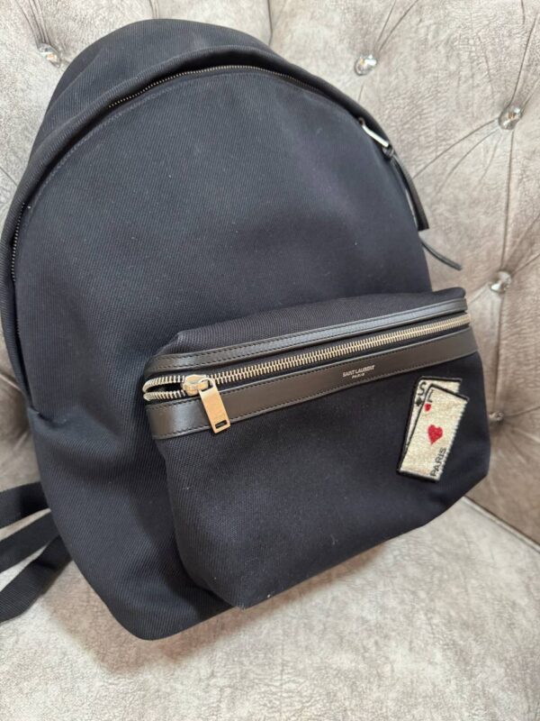 YSL Casual Denim Backpack 95 New - Image 4