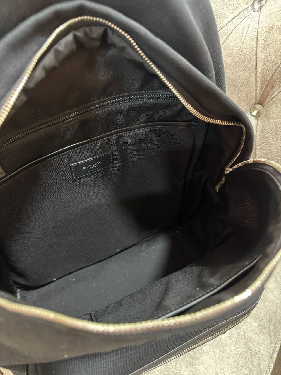 YSL Casual Denim Backpack 95 New - Image 7