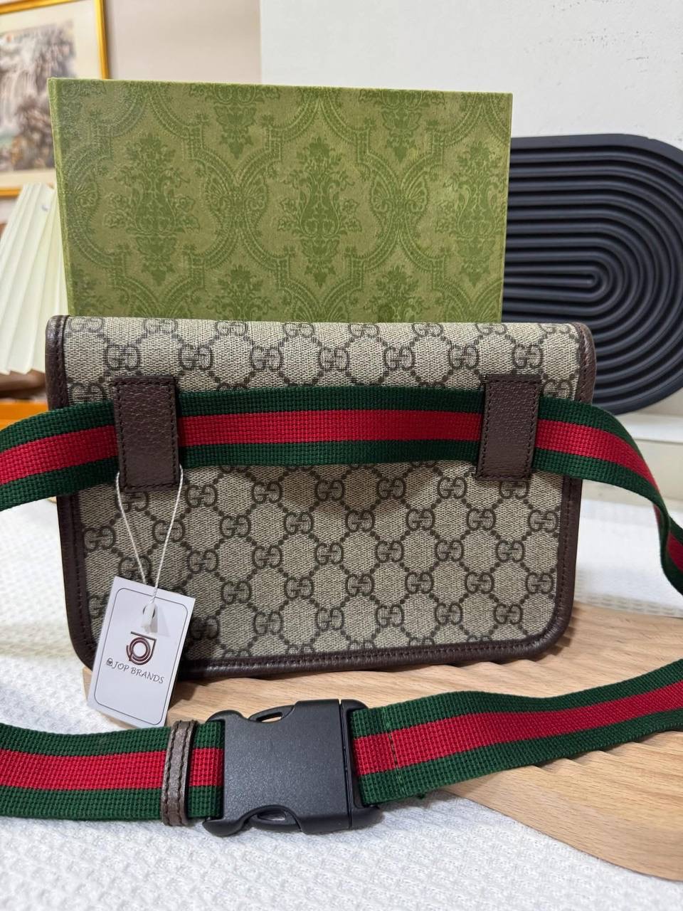 Gucci Supreme Belt Bag 95 New - Image 3