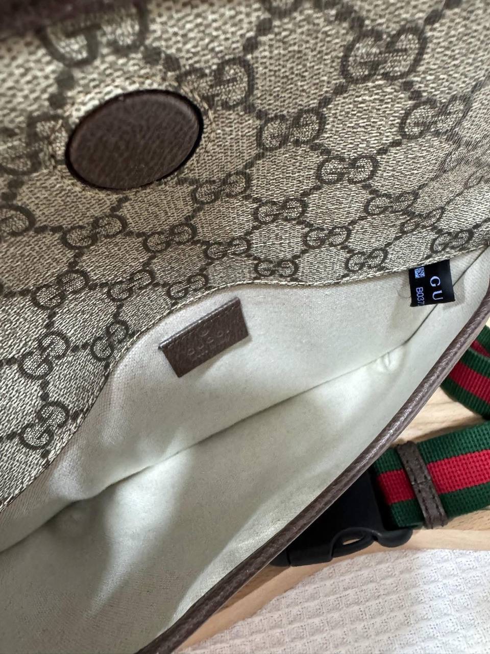 Gucci Supreme Belt Bag 95 New - Image 8