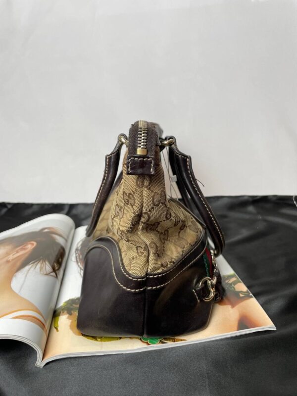 Gucci Horsebit Zipped Tote 85 New - Image 5