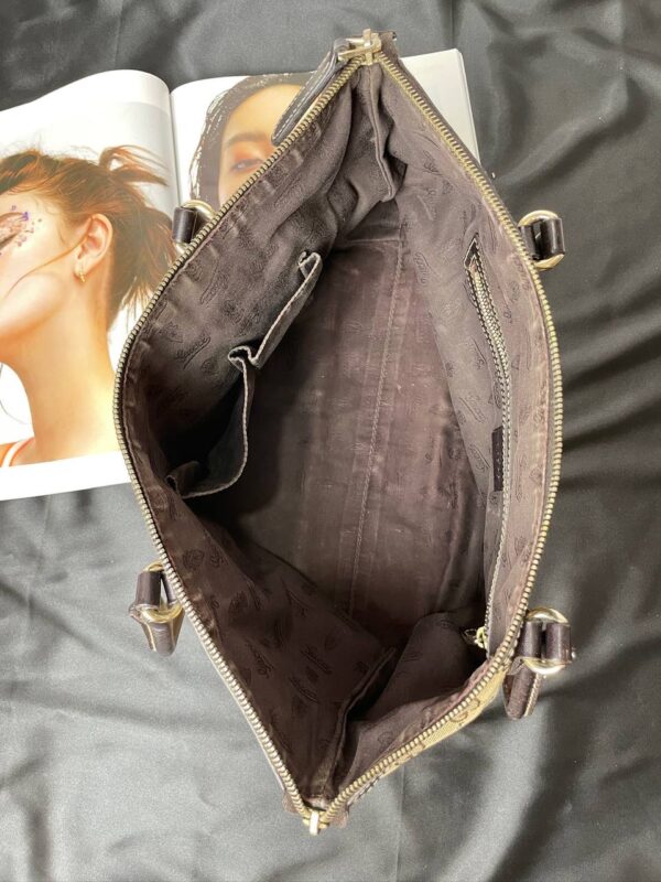 Gucci Horsebit Zipped Tote 85 New - Image 7