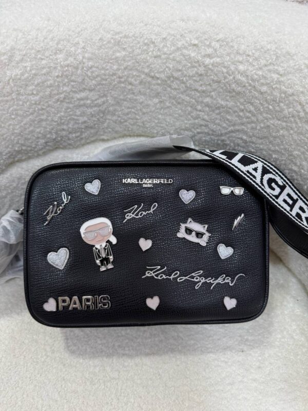 Karl Lagerfeld Camera Bag Karl and Love 100 New - Image 3