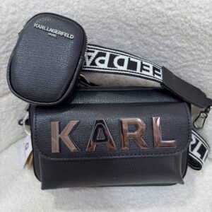 Karl Lagerfeld 2 in 1 Big Karl Sling Bag 100 New