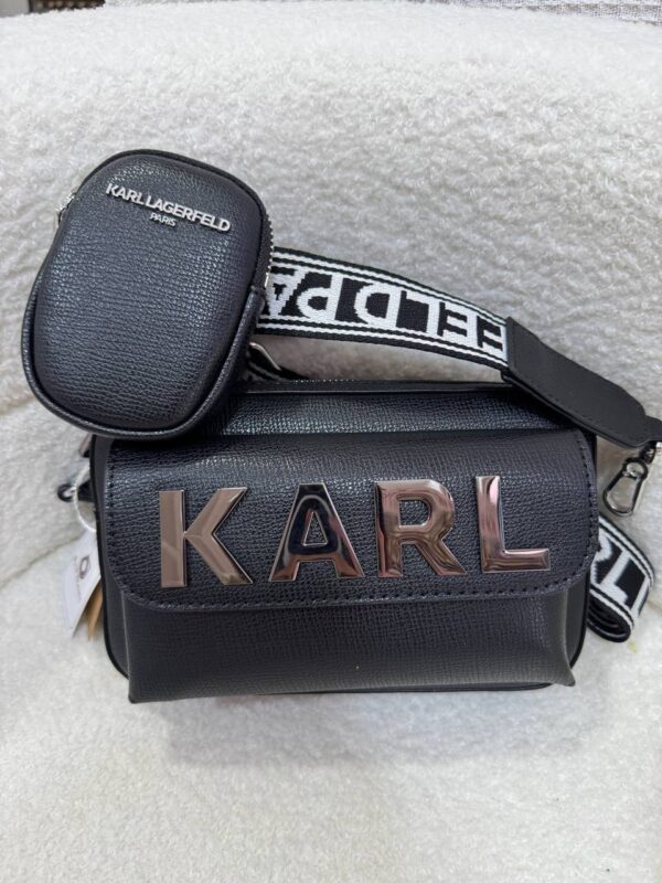 Karl Lagerfeld 2 in 1 Big Karl Sling Bag 100 New