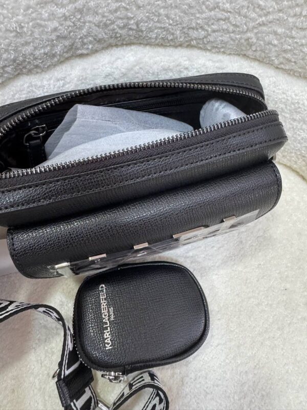 Karl Lagerfeld 2 in 1 Big Karl Sling Bag 100 New - Image 4