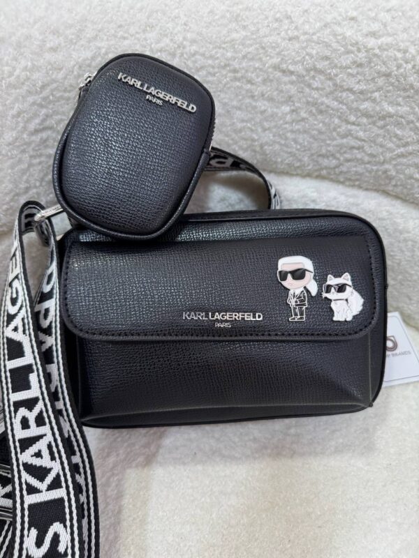 Karl Lagerfeld 2 in 1 Small Karl Slingbag 100 New