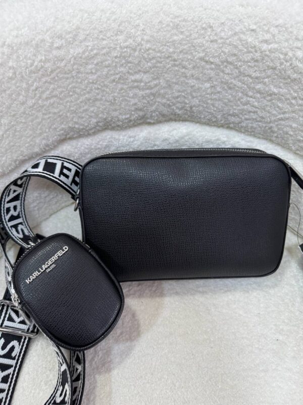 Karl Lagerfeld 2 in 1 Small Karl Slingbag 100 New - Image 3