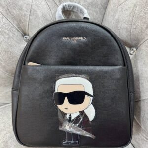 Karl Lagerfeld Nylon Backpack Big Karl 100 New