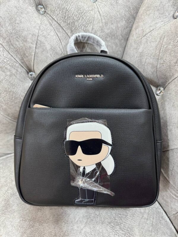Karl Lagerfeld Nylon Backpack Big Karl 100 New