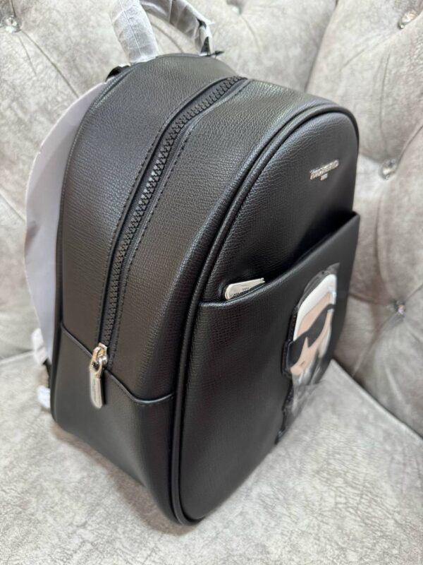 Karl Lagerfeld Nylon Backpack Big Karl 100 New - Image 3