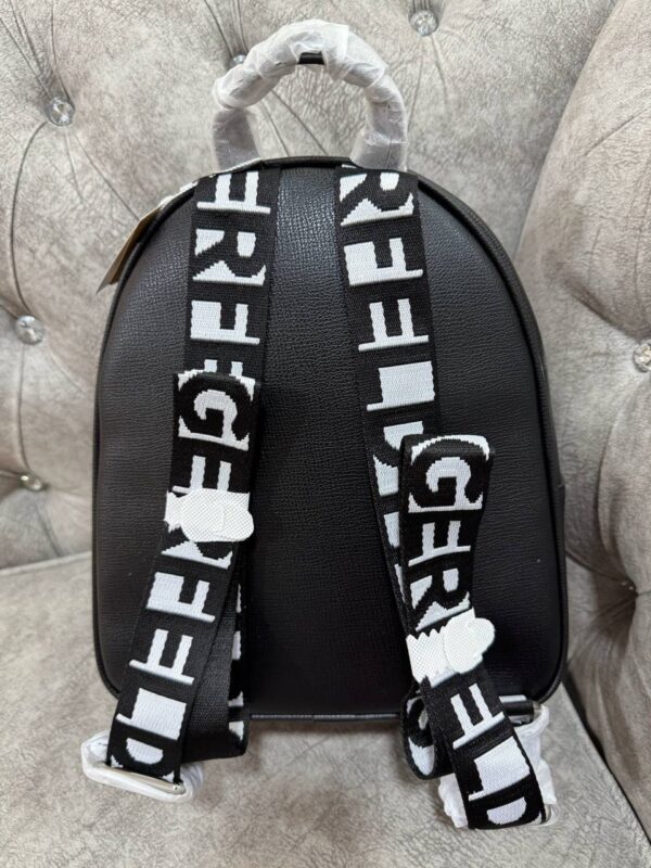 Karl Lagerfeld Nylon Backpack Big Cat 100 New - Image 3