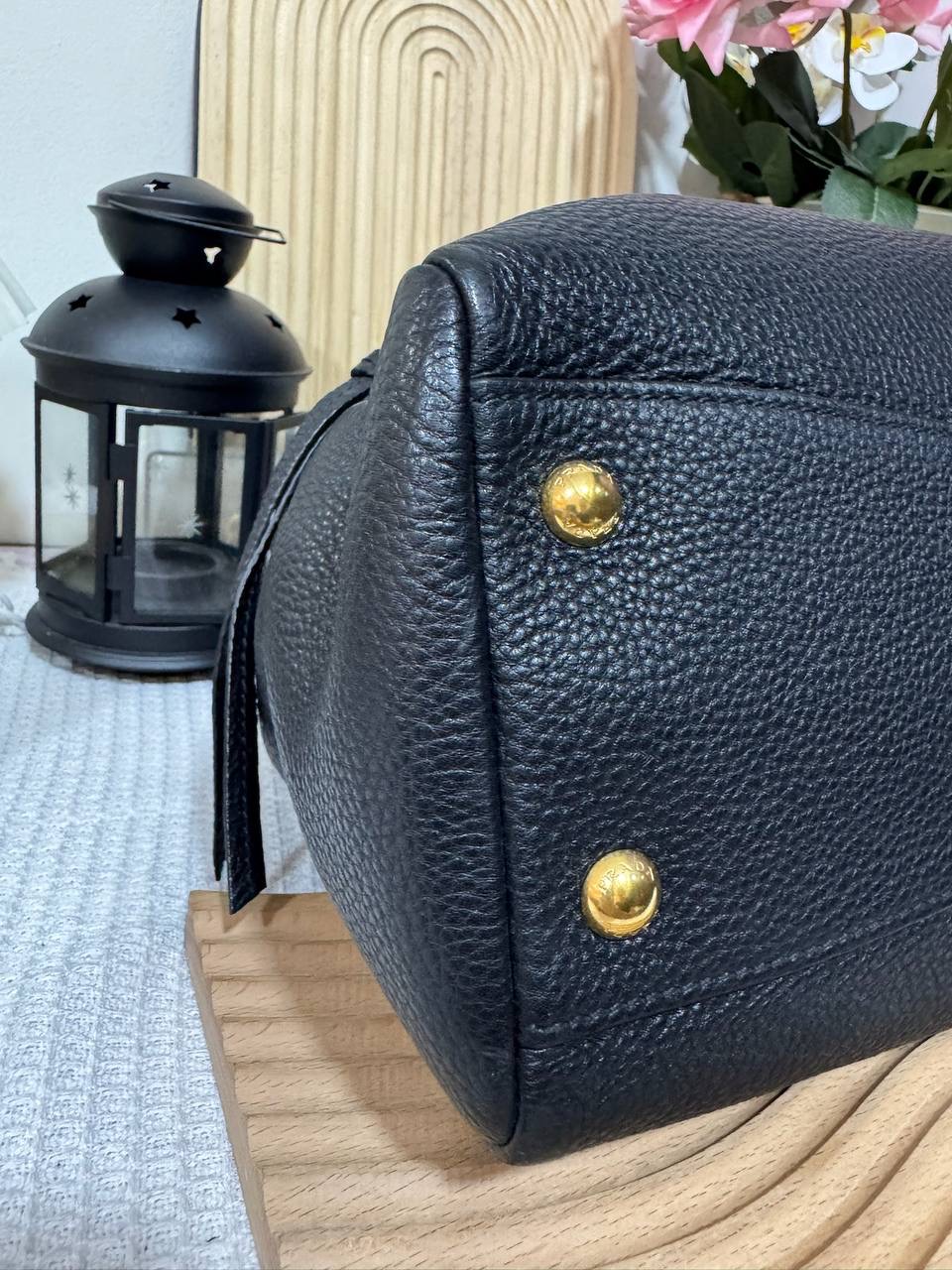 Prada Vitello Phenix Leather Tote 90 New - Image 7