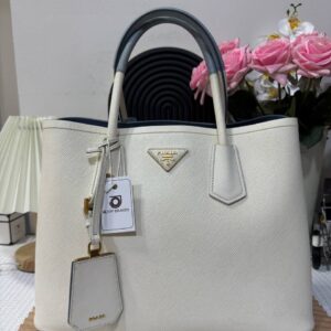 Prada Cuir Double Totebag 90 New