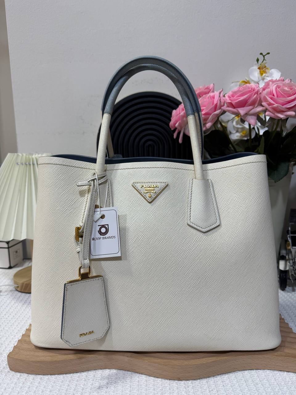 Prada Cuir Double Totebag 90 New