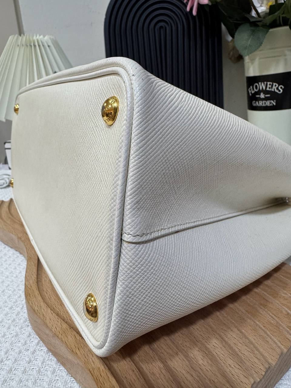 Prada Cuir Double Totebag 90 New - Image 8