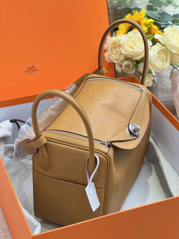 Hermes Lindy 26 Sesame Verso Celestre Swift PHW 99 New - Image 4