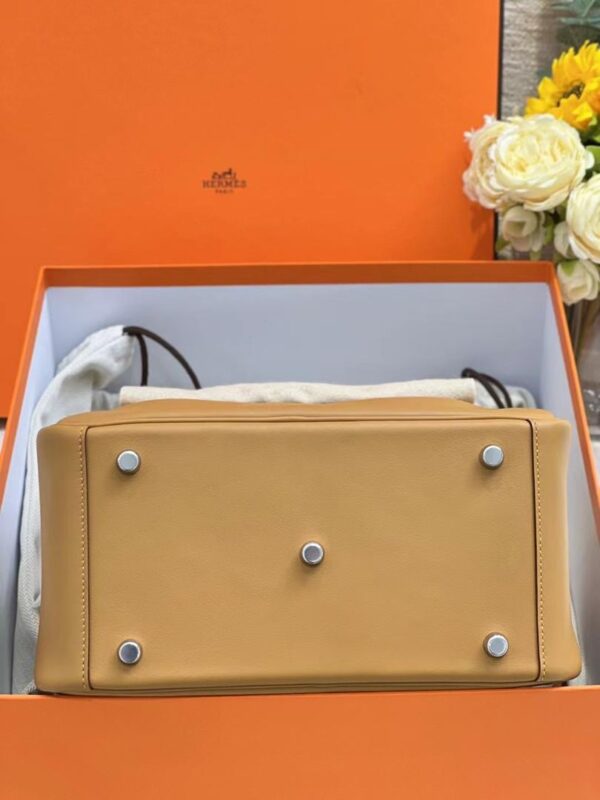 Hermes Lindy 26 Sesame Verso Celestre Swift PHW 99 New - Image 7