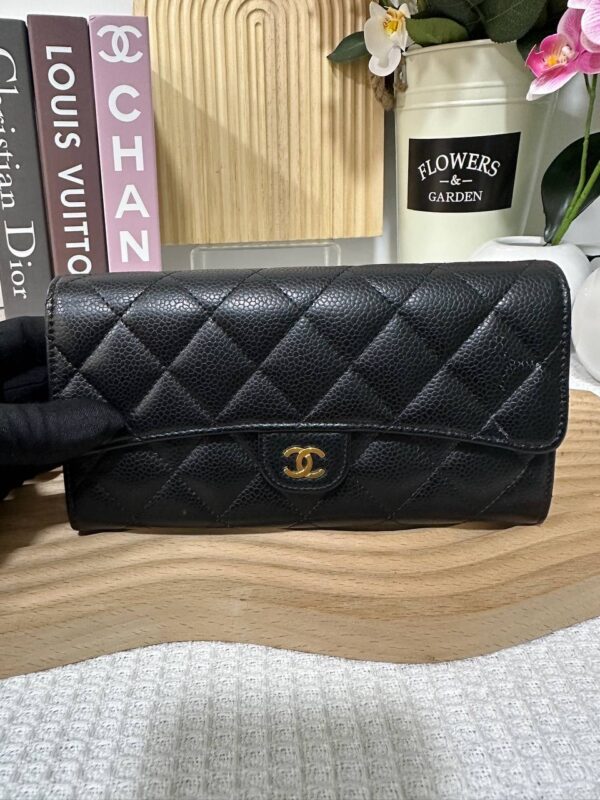 Chanel Classic Flap Long Wallet 95 New