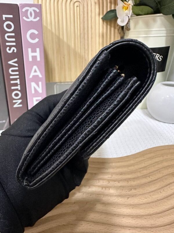 Chanel Classic Flap Long Wallet 95 New - Image 5
