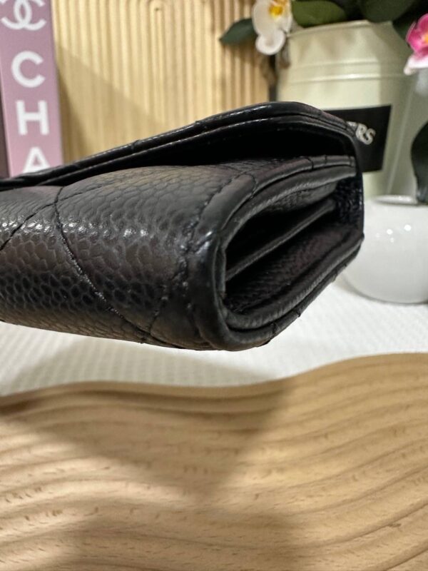 Chanel Classic Flap Long Wallet 95 New - Image 7
