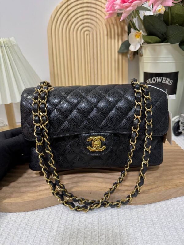 Chanel CF Small GHW Calfskin 95 New