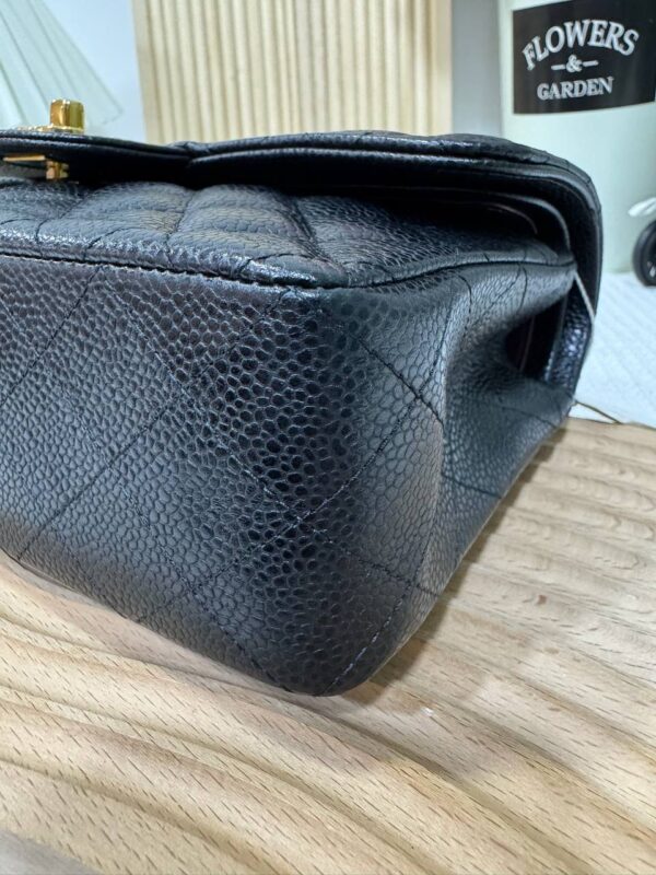 Chanel CF Small GHW Calfskin 95 New - Image 8