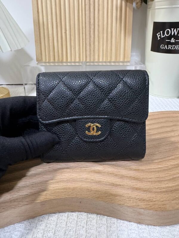 Chanel Classic Trifold Small Wallet 95 New