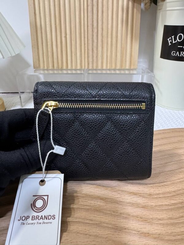 Chanel Classic Trifold Small Wallet 95 New - Image 3