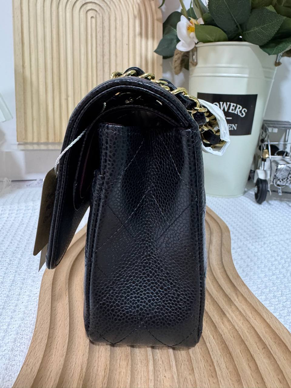 Chanel CF Medium GHW 2018 95 New - Image 4