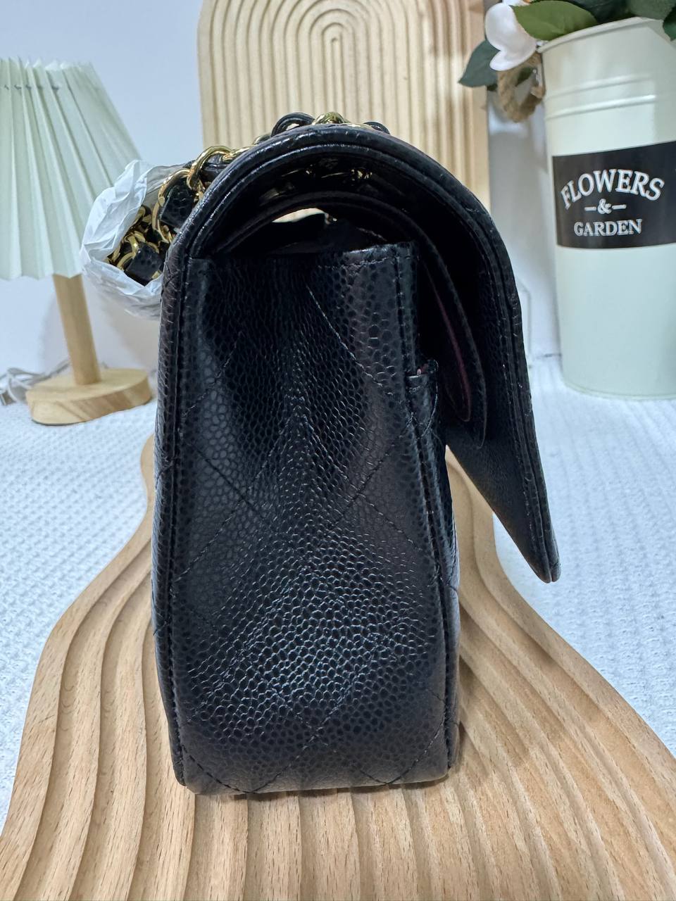 Chanel CF Medium GHW 2018 95 New - Image 5