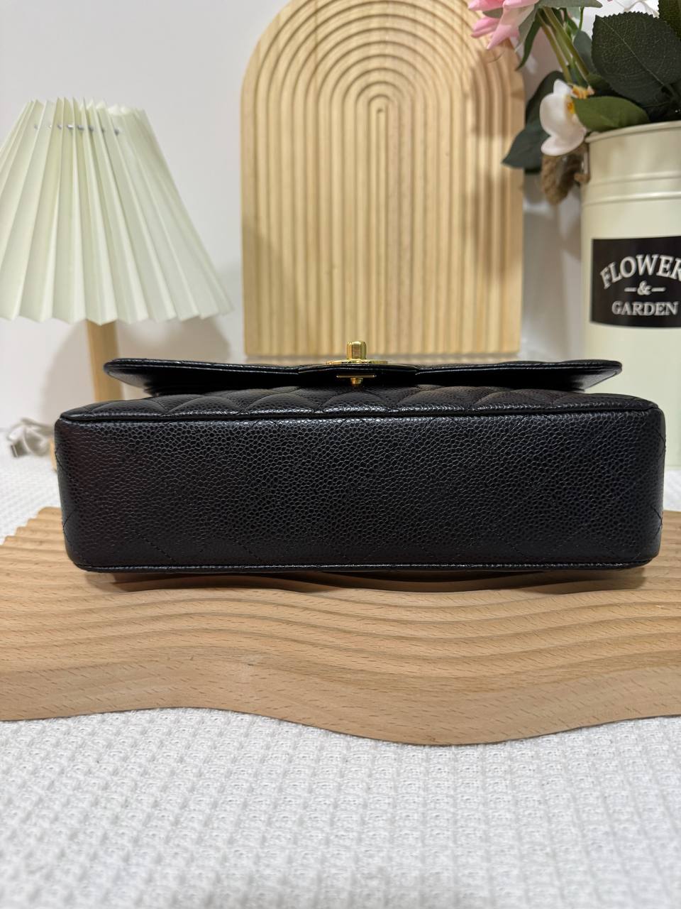 Chanel CF Medium GHW 2018 95 New - Image 6