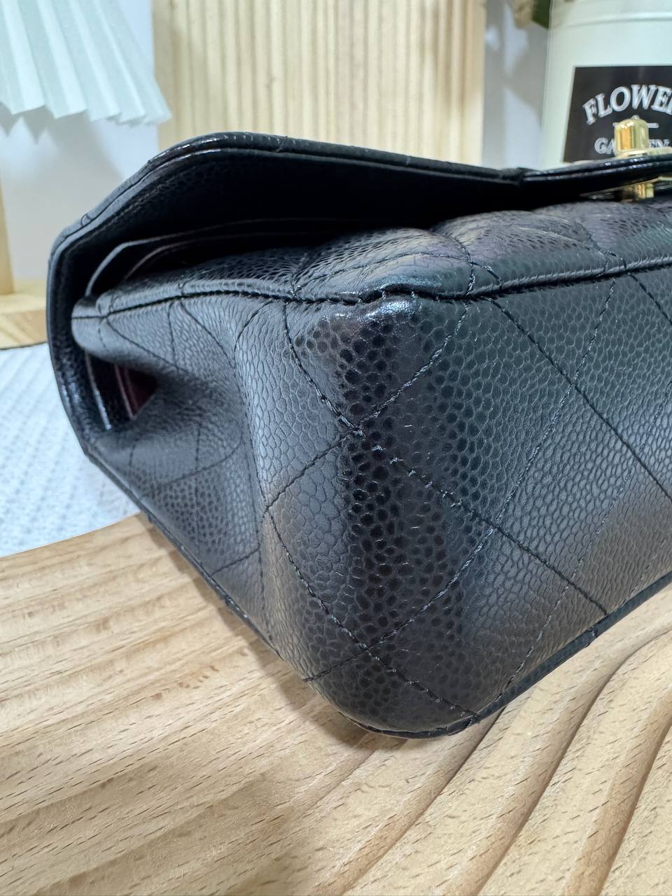 Chanel CF Medium GHW 2018 95 New - Image 7
