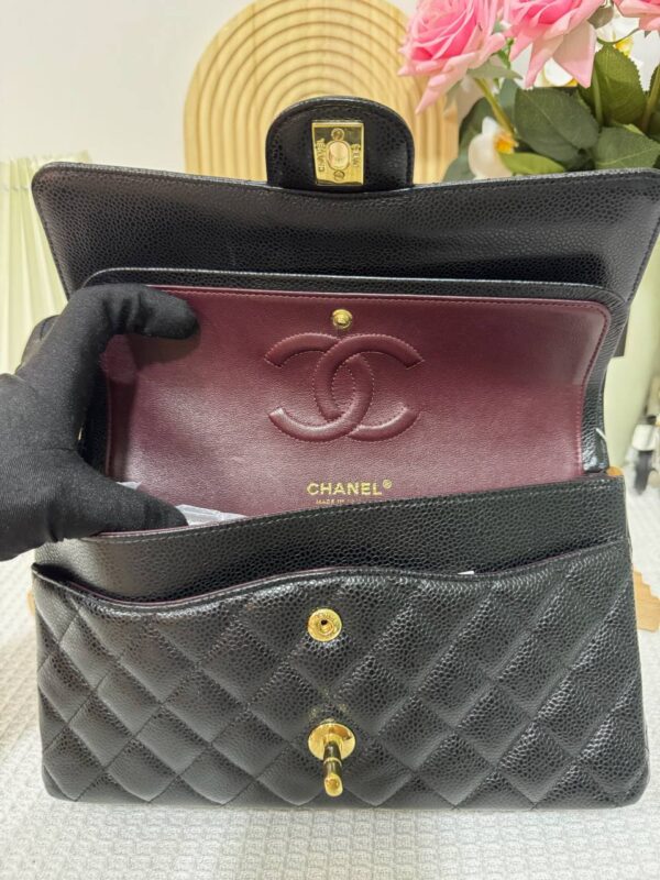 Chanel CF Medium GHW 2018 95 New - Image 9