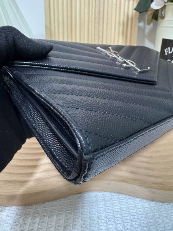 YSL Black Large Envelope WOC 95 New - Image 7
