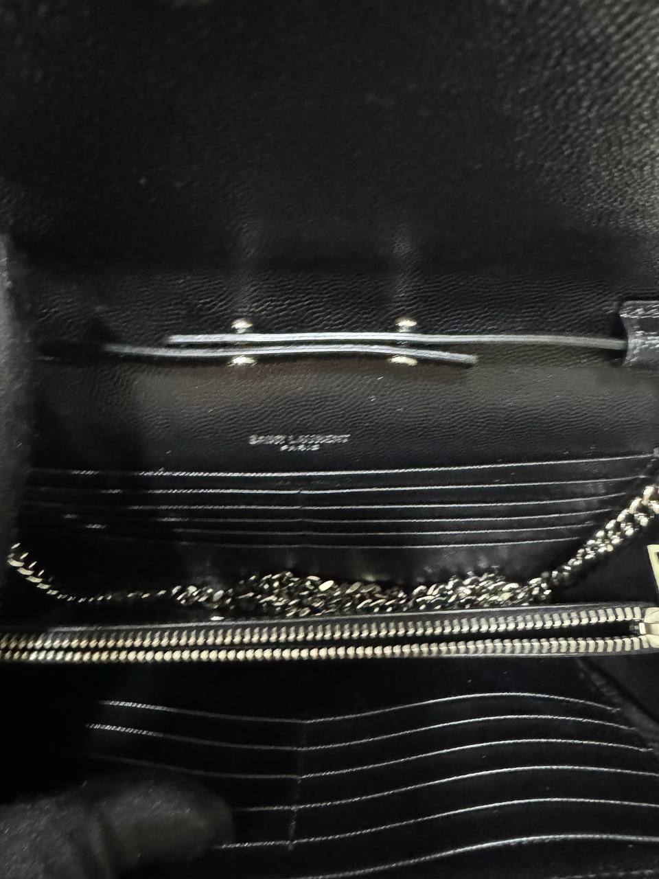 YSL Black Large Envelope WOC 95 New - Image 9