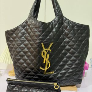YSL Icare Maxi Shopping Tote 95 New