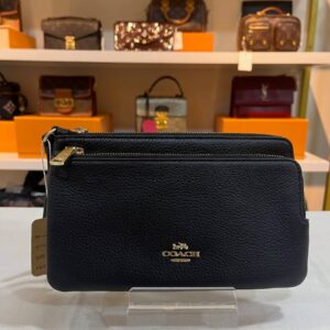 Coach Double Zip Wrislet New